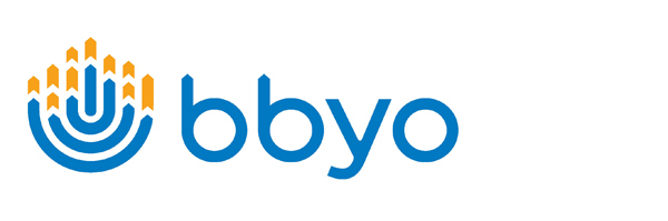 logo with the letters baby in blue and the blue and yellow icon