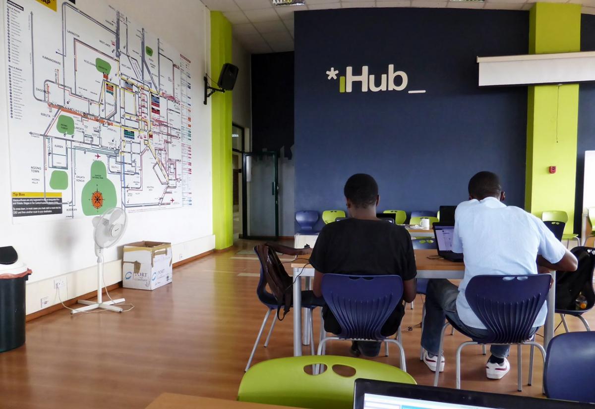 Image of iHub office in Nairobi, Kenya