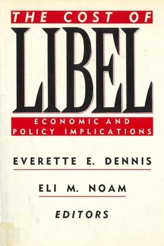 The Cost of Libel