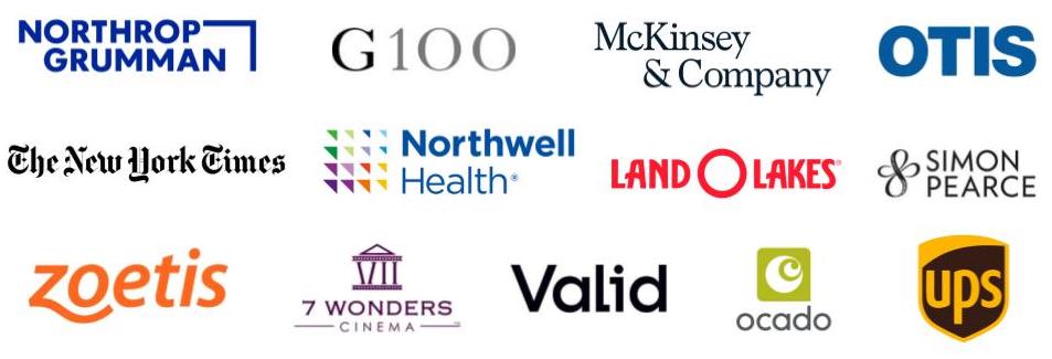 The Logos of our sponsors