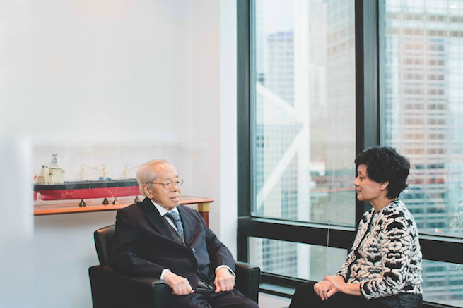 Robert C. F. Ho ’47 and Linda Ho McAfee ’73