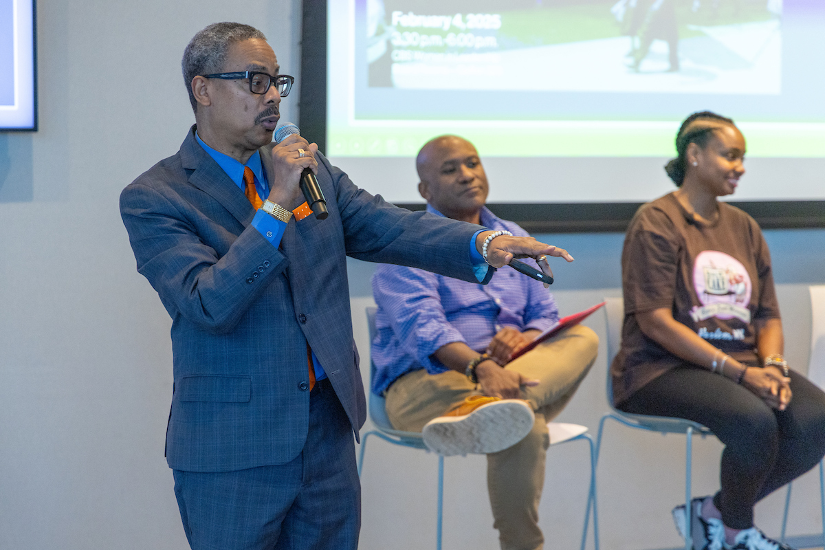 Curtis Sherrod speaks at Flavorful Legacies