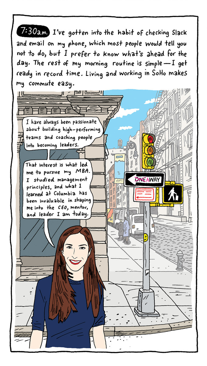 Peter Arkle walking the city