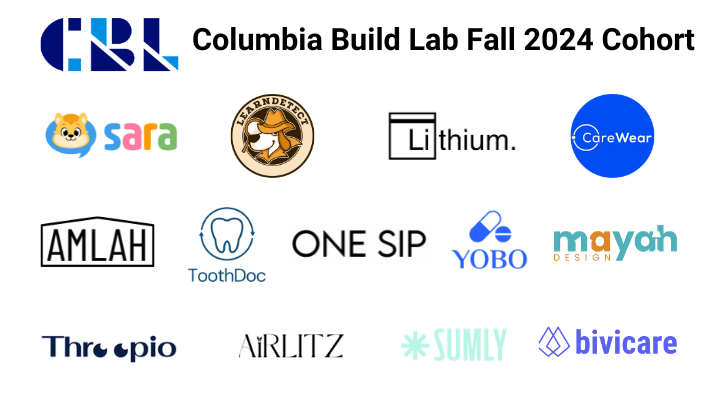 Fall 2024 Cohort Company Logos