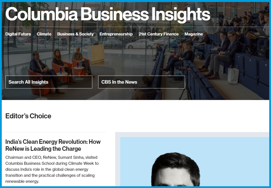 CBS Insights Website