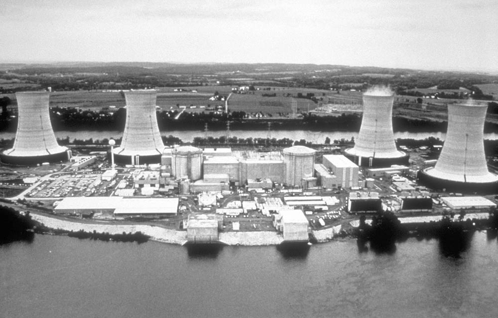 In 1973 the United States Atomic Energy Commission claimed that over 1,000 nuclear plants would be active in the US by the end of the century. But nuclear energy began to fall off shortly thereafter, hastened by events like the partial meltdown of one reactor at the Three Mile Island Station.  © Centers for Disease Control & Prevention