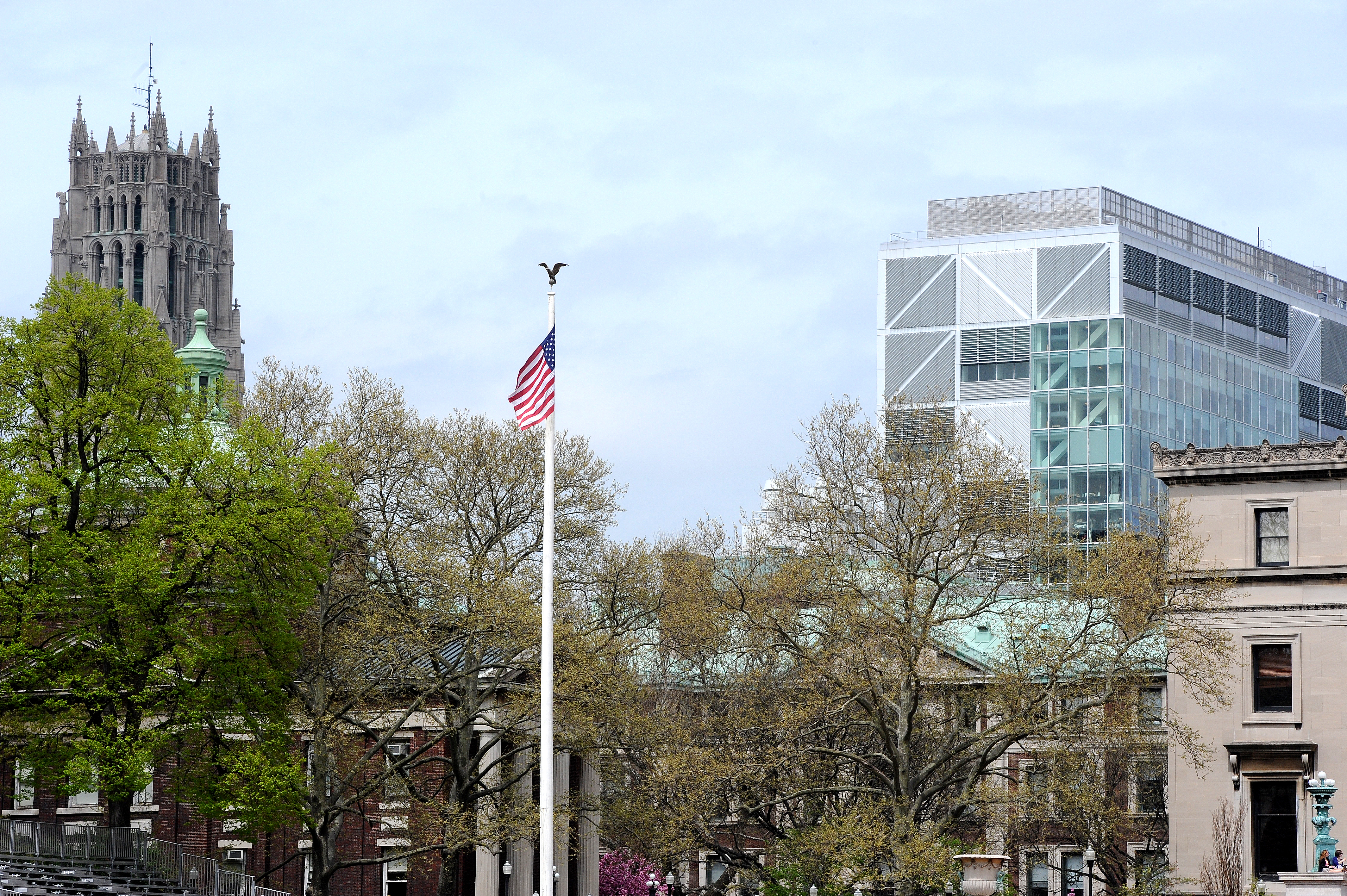 Morningside Campus with Riverside Church in background