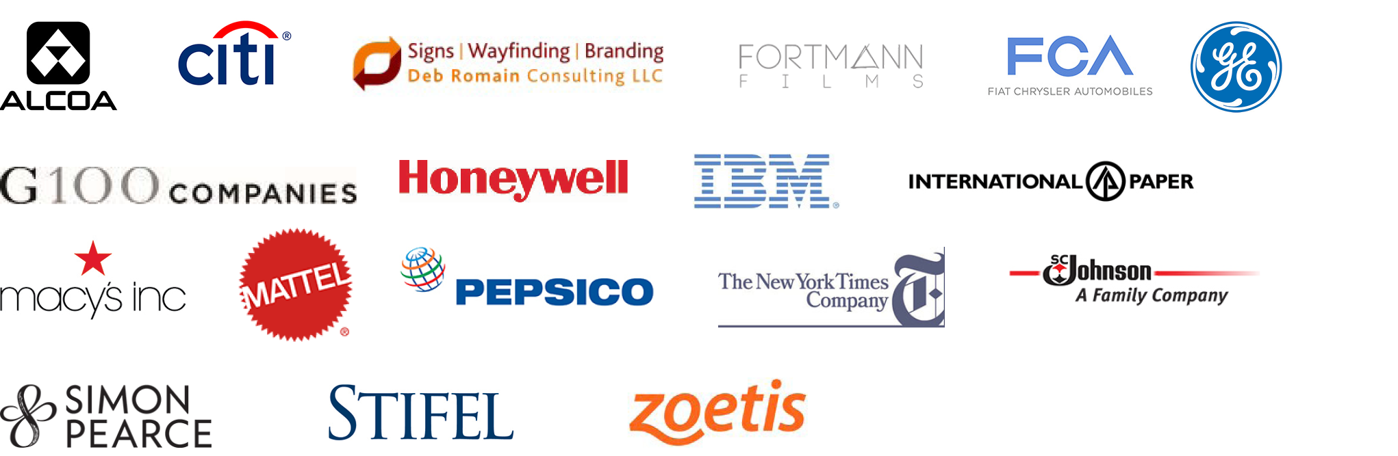 Sponsor logos