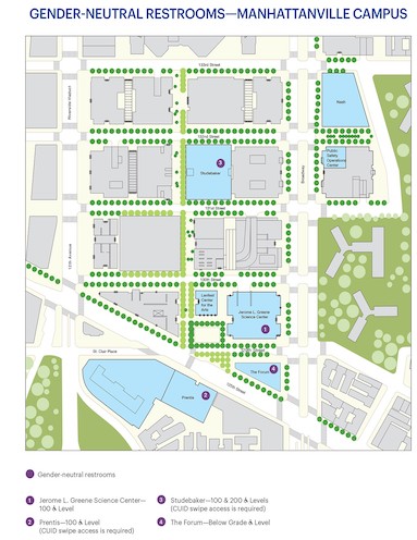 All-Gender Restroom Map