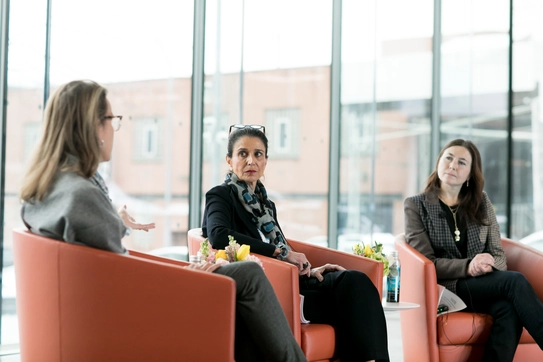 Panel of women in business