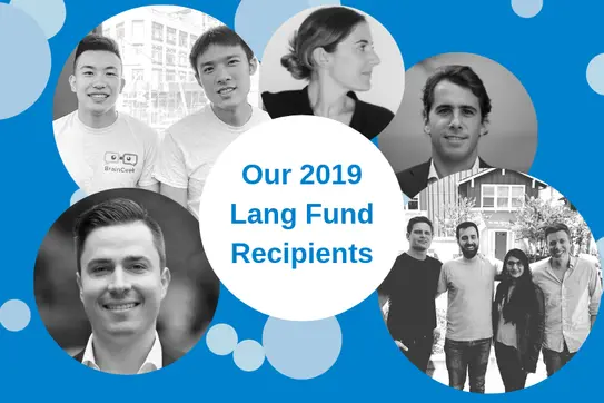 $225,000 Awarded to Four Student Ventures by the Eugene Lang Fund