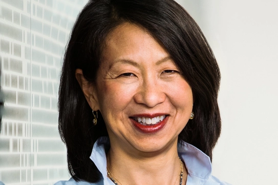 Marie Oh Huber pictured