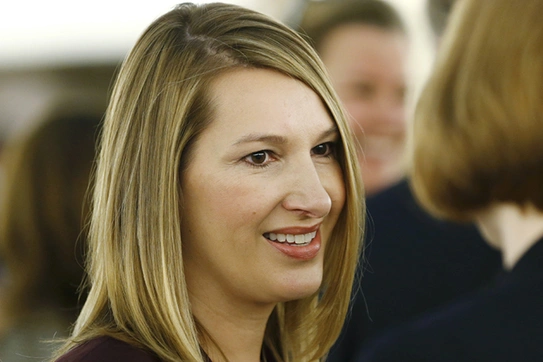 Heather Higginbottom pictured