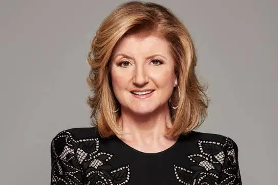 Arianna Huffington pictured