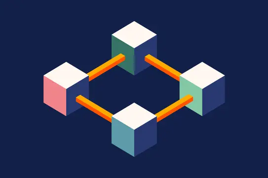block chain graphic
