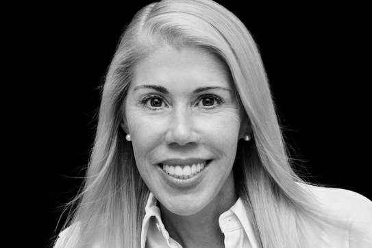 black and white headshot of Jennifer Prosek