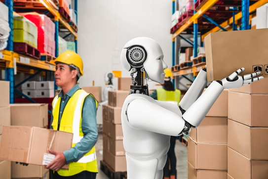 Robots working with humans