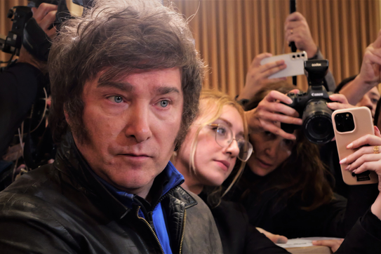 Argentina's President-Elect Javier Milei