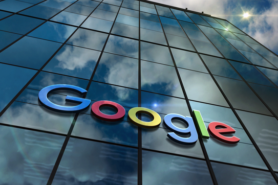 An image of a Google office building