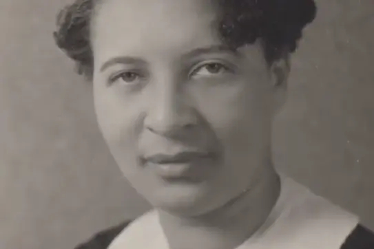 A photograph of Theodora Rutherford.