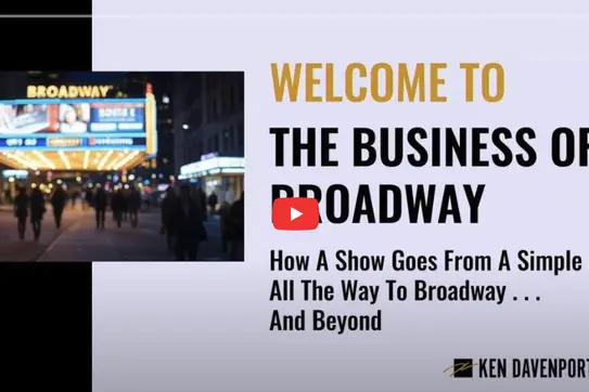The Business of Broadway: A Conversation with Tony Winner Ken Davenport