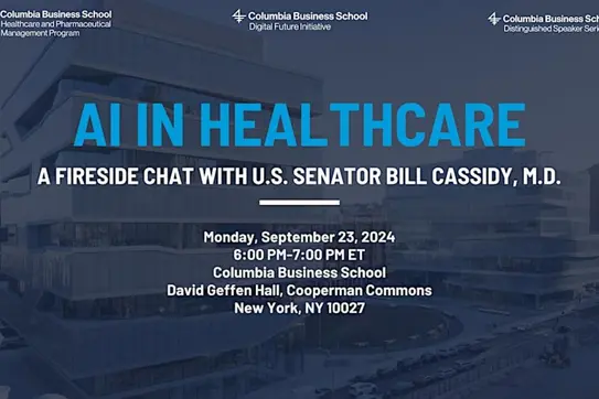 AI in Healthcare: A Fireside Chat with U.S. Senator Bill Cassidy