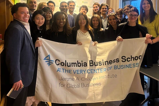 GIP students with the Italian Association of Family Businesses 