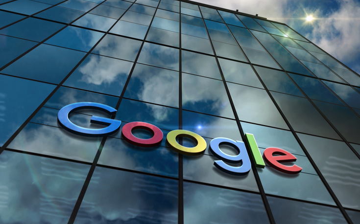 An image of a Google office building