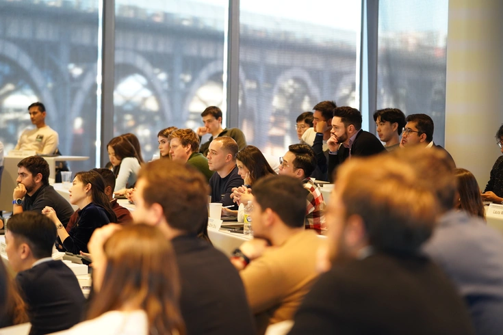 Photo Image of Columbia Business School Students
