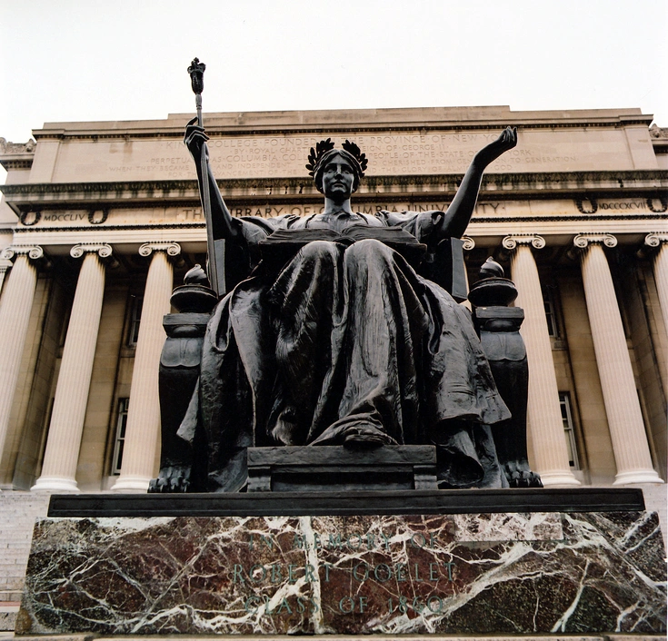 Alma Mater Low Library