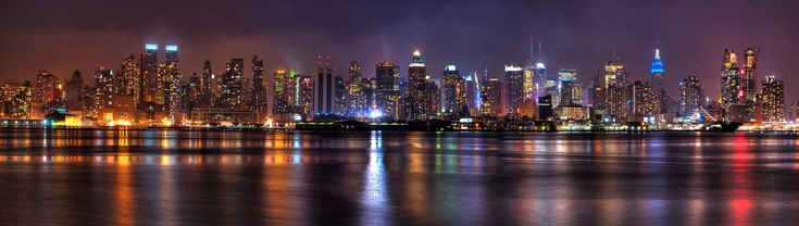 NYC Skyline at night