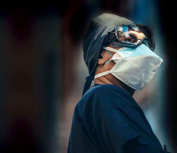 NewYork-Presbyterian emergency medicine doctor Manish Garg. Photography: Sasha Arutyunova