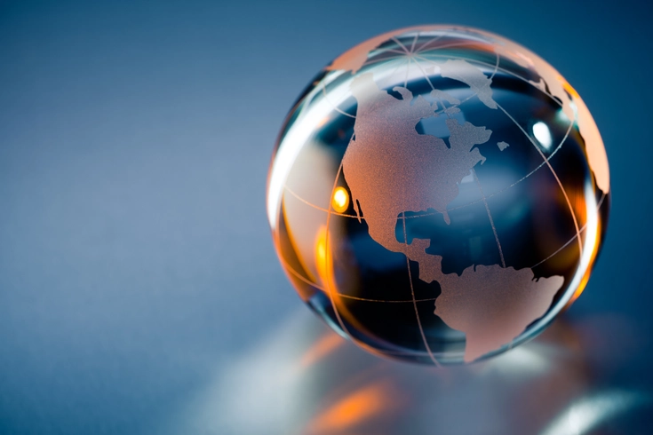 Globe graphic