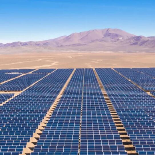 Solar panels in Chile
