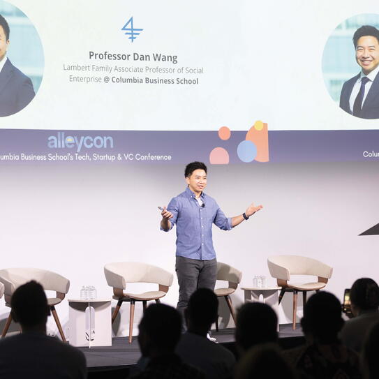 Image of Dan Wang at Alleycon 2024