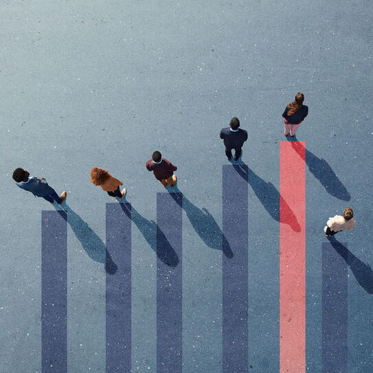People standing in line